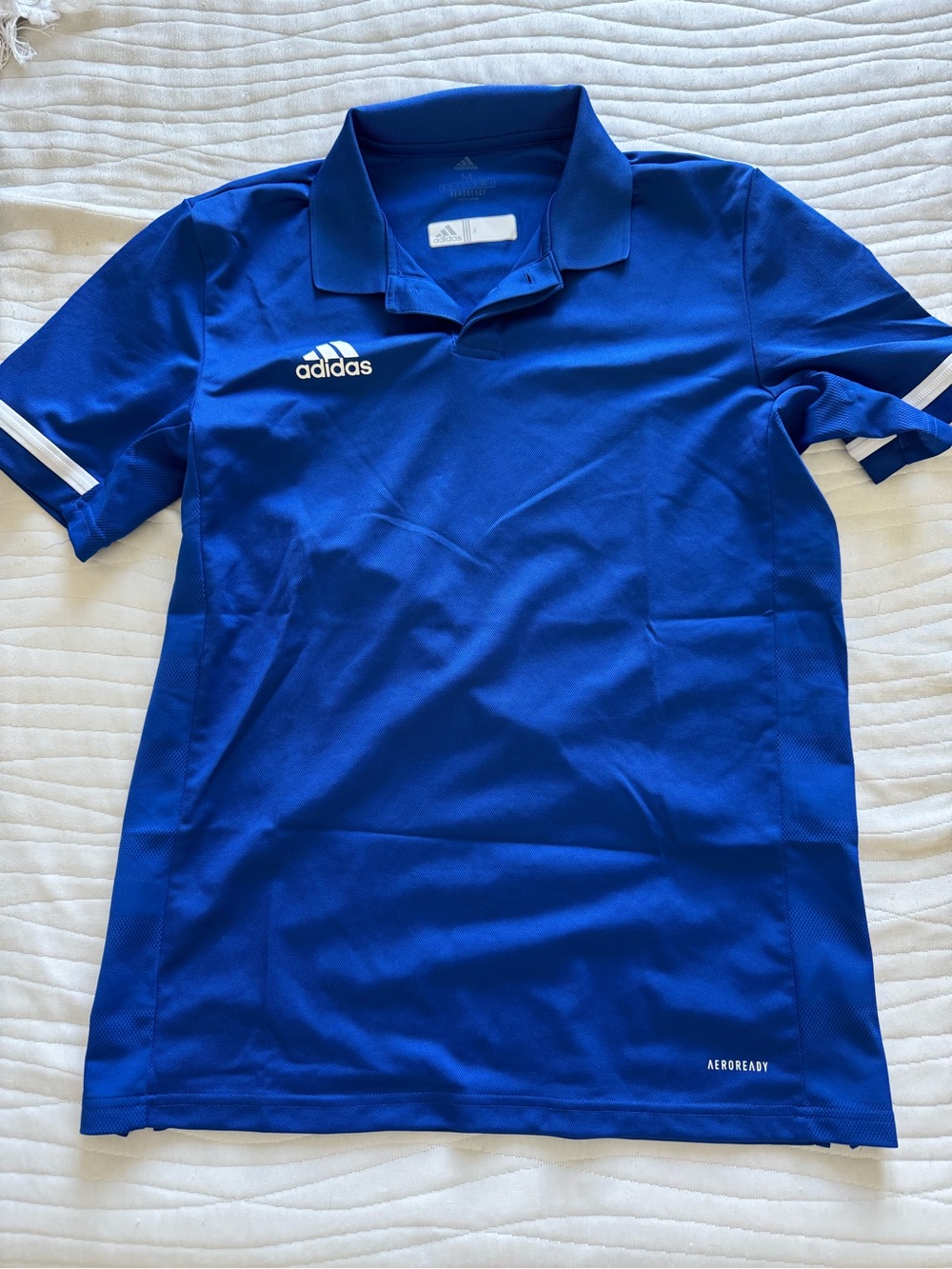 adidas Blue Men’s AEROREADY Polo